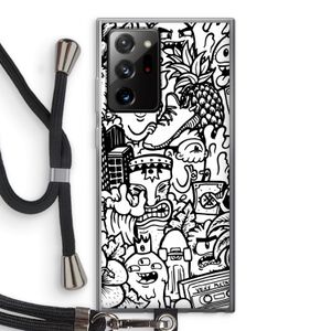 Vexx Mixtape #2: Samsung Galaxy Note 20 Ultra / Note 20 Ultra 5G Transparant Hoesje met koord