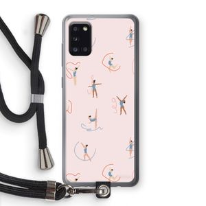 Dancing #3: Samsung Galaxy A31 Transparant Hoesje met koord