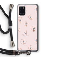 Dancing #3: Samsung Galaxy A31 Transparant Hoesje met koord