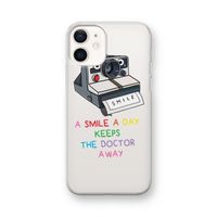 Smile: iPhone 12 mini Transparant Hoesje