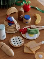 Brunchset van vilt en FSC®-hout hout