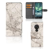Nokia 7.2 | Nokia 6.2 | Bookcase | Marmer Beige