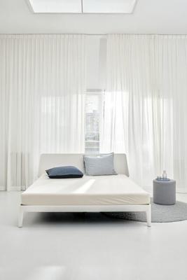 Auping Organic Jersey Hoeslaken off white