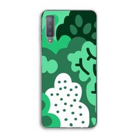 Bushes: Samsung Galaxy A7 (2018) Transparant Hoesje