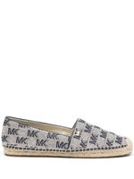 Michael Kors espadrilles Kendrick à logo imprimé - Bleu