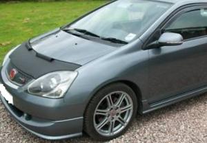 Motorkapsteenslaghoes Honda Civic sedan 2001-2006 carbon-look PB901280C