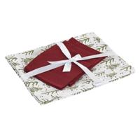 Vlekbestendig tafelkleed van hars Home ESPRIT Wit Groen Beige (5 Onderdelen)