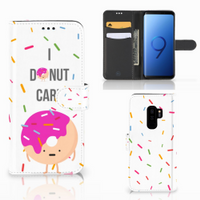 Samsung Galaxy S9 Plus Book Cover Donut Roze - thumbnail