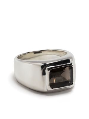 Sophie Buhai bague Walter sertie de quartz - Argent