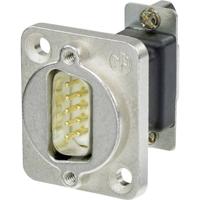 Neutrik NADB9MF D-sub adapter D-sub stekker 9-polig - D-sub bus 9-polig 1 stuk(s)
