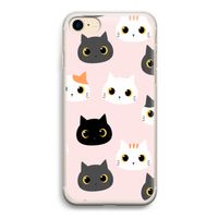 Katten: iPhone 7 Transparant Hoesje