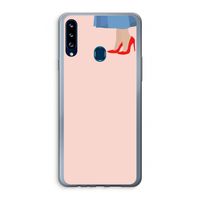 High heels: Samsung Galaxy A20s Transparant Hoesje