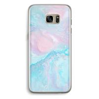 Fantasie pastel: Samsung Galaxy S7 Edge Transparant Hoesje - thumbnail