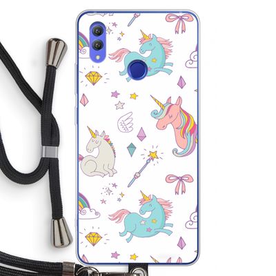 Fantasiewereld: Honor Note 10 Transparant Hoesje met koord