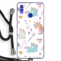 Fantasiewereld: Honor Note 10 Transparant Hoesje met koord