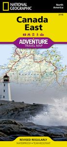 Wegenkaart - landkaart 3115 Adventure Map Canada East - Oost | Nationa