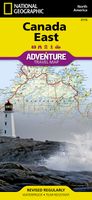 Wegenkaart - landkaart 3115 Adventure Map Canada East - Oost | National Geographic - thumbnail