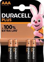 Duracell plus power mn2400 aaa blister 4 3015010