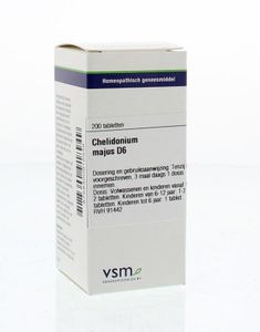 VSM Chelidonium majus D6 (200 tab)