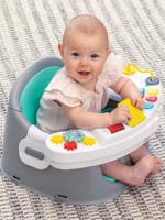 Ontdekkingsstoel en stoelverhoger met muziek en licht 3-in-1 Infantino grijs Ontdekkingsstoel en stoelverhoger met muziek en licht 3-in-1 Infantino grijs