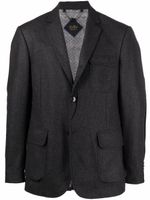 Billionaire blazer à logo brodé - Gris