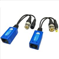 2 stuks Anpwoo 500PV Spliceable 2 in 1 Power + Video Balun HD-CVI/AHD/TVI passief Twisted Transceiver