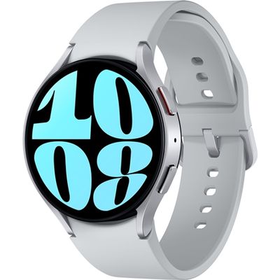 Samsung Galaxy Watch6 Watch6 3,81 cm (1.5") Super AMOLED 44 mm Digitaal 480 x 480 Pixels Touchscreen Zilver Wifi GPS