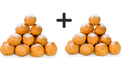 Happy Bakers Glutenvrije Oliebollen zonder Rozijnen 2x7ST