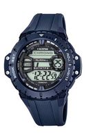 Horlogeband Calypso K5689-2 Kunststof/Plastic Blauw 21mm - thumbnail