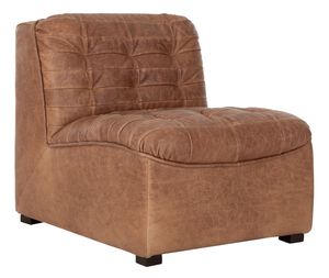 MUST Living Fauteuil 'Liberty' Leder, kleur Cognac