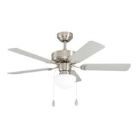 Eglo Plafondventilator lampCadiz E27 106cm RVS - 35074