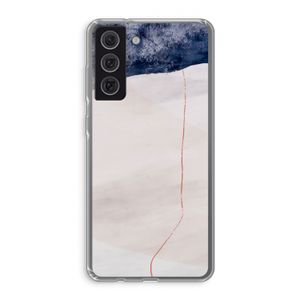 Stone White: Samsung Galaxy S21 FE Transparant Hoesje