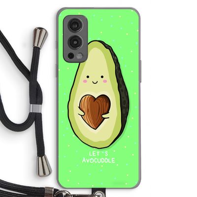 Avocuddle: OnePlus Nord 2 5G Transparant Hoesje met koord