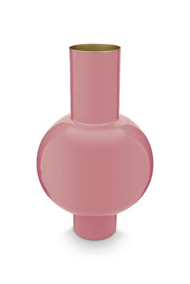 Pip Studio Metalen Vaas Roze 40cm