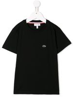 Lacoste Kids t-shirt à logo brodé - Noir - thumbnail