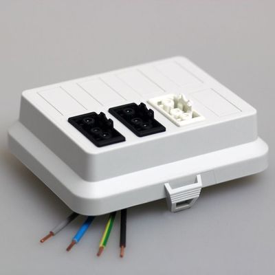 ATTEMA 6035 DEKSEL AK2 GS met 2 GST18® aansluitingen zwart 1 aansluiting GST18® wit