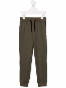 Calvin Klein Kids pantalon de jogging à bande logo - Vert