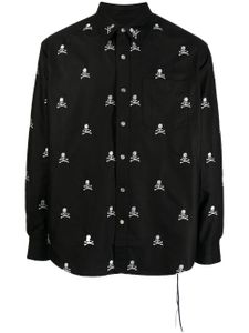 Mastermind World chemise brodée à manches longues - Noir