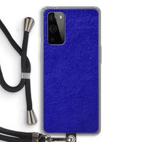 Majorelle Blue: OnePlus 9 Pro Transparant Hoesje met koord