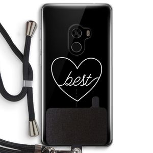 Best heart pastel: Xiaomi Mi Mix 2 Transparant Hoesje met koord