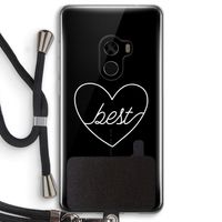 Best heart pastel: Xiaomi Mi Mix 2 Transparant Hoesje met koord
