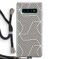 Magic pattern: Samsung Galaxy S10 Plus Transparant Hoesje met koord