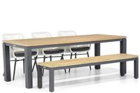 Lifestyle Advance/Veneto 230 cm dining tuinset 5-delig