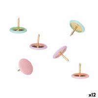 Punaises Pincello 654 Multicolour Metaal (12 Stuks)