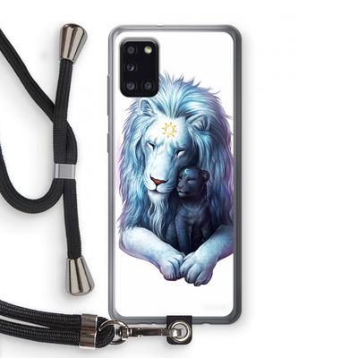 Child Of Light: Samsung Galaxy A31 Transparant Hoesje met koord