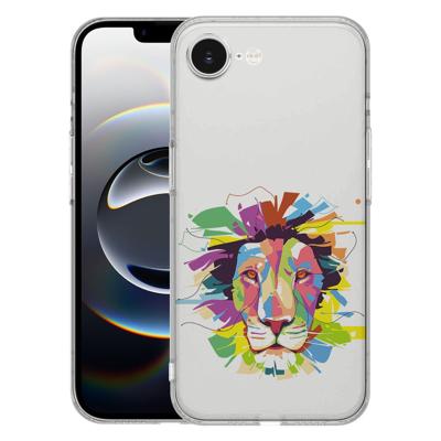 TPU Hoesje iPhone 16e - Lion Color Backcover