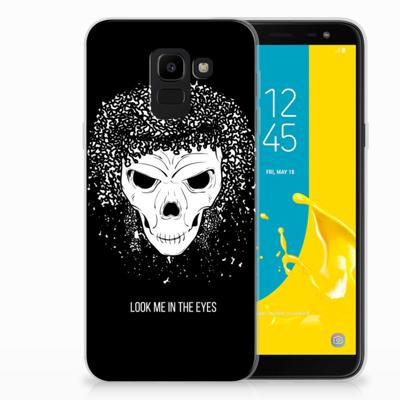 Silicone Back Case Samsung Galaxy J6 2018 Skull Hair Silicone Back Case Samsung Galaxy J6 2018 Skull Hair