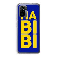 Habibi Blue: Xiaomi Redmi Note 10 Pro Transparant Hoesje