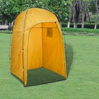 VidaXL Douche-/wc-/omkleedtent geel VidaXL Douche-/wc-/omkleedtent geel