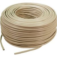 LogiLink CPV0036 netwerkkabel cat6e beige spoel 305m